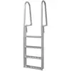 vidaXL Échelle de piscine/quai à 4 marches Aluminium 167 cm