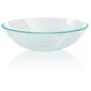 vidaXL Lavabo Verre trempé 42 cm Transparent