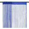 vidaXL Rideau en fils 2 pcs 140 x 250 cm Bleu