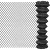 vidaXL Clôture à mailles Acier 25 x 1,5 m Gris
