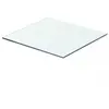 vidaXL Panneau pour étagère Verre transparent 40 x 30 cm