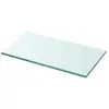 vidaXL Panneau d’étagère Verre transparent 30 x 12 cm