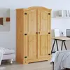 vidaXL Garde-robe avec 2 portes Gamme Corona pin mexicain