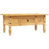 Vidaxl - Table basse Pin mexicain Gamme Corona 100 x 60 x 45 cm Marron