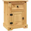 vidaXL Table de chevet Gamme Corona pin mexicain 53x39x66 cm
