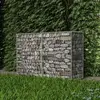 vidaXL Panier de gabion Acier galvanisé 150x50x100 cm