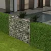 vidaXL Panier de gabion Acier galvanisé 120x30x100 cm