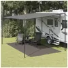 vidaXL Tapis de tente 250 x 400 cm Anthracite