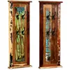 vidaXL Porte-manteau 2 pcs Bois de récupération massif 38x100 cm