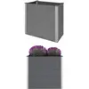 vidaXL Lit surélevé de jardin WPC 100x50x91 cm Gris