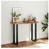 vidaXL Table console Teck 100 x 35 x 75 cm