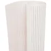 vidaXL Clôture de jardin Double face 90 x 300 cm Blanc
