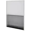 vidaXL Moustiquaire plissée pour fenêtre et store Aluminium 80 x 100cm