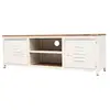 vidaXL Meuble TV 120x30x40 cm Blanc
