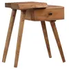 vidaXL Table de chevet Bois d'acacia massif 45 x 32 x 55 cm
