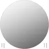vidaXL Miroir mural 60 cm Rond Verre