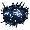 vidaXL Guirlande lumineuse 600 LED Intérieur et extérieur 60 m Blanc