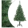 vidaXL Arbre de Noël artificiel avec support 150 cm 380 branches