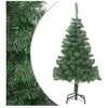 vidaXL Arbre de Noël artificiel et support Acier 210 cm 910 branches
