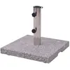 vidaXL Socle de parasol en granite 20 kg