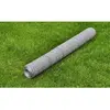 vidaXL Grillage pour volière Acier galvanisé 25 x 0,75 m Argenté