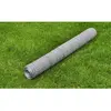 vidaXL Grillage pour volière Acier galvanisé 25 x 0,75 m Argenté