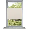 vidaXL Store plissé 90x150 cm Crème