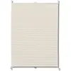 vidaXL Store plissé 40x100 cm Crème