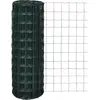 vidaXL Clôture euro Acier 25 x 1,2 m Vert