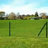 vidaXL Clôture euro Acier 25 x 1,2 m Vert
