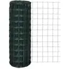 vidaXL Clôture euro Acier 10 x 1,5 m Vert