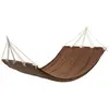 vidaXL Hamac avec barre 210x150 cm Marron