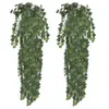 vidaXL Plantes artificielles 2 pcs Lierre Vert 90 cm