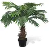 vidaXL Palmier cycus artificiel avec pot 80 cm