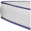 vidaXL Matelas en mousse à mémoire de forme 200 x 160 x 17 cm