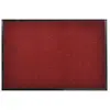 vidaXL Paillasson PVC Rouge 120 x 180 cm