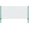 vidaXL Clôture en grillage métallique avec poteaux Acier 25x1 m Vert