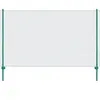 vidaXL Clôture en grillage métallique avec poteaux Acier 25x1,5 m Vert