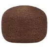 vidaXL Pouf fait à la main Marron 40 x 45 cm Jute 248084