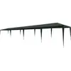 vidaXL Tente de réception 3x12 m PE Vert