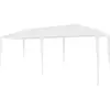 vidaXL Tente de réception 3x6 m PE Blanc