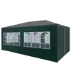 vidaXL Tente de réception 3 x 6 m Vert