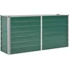 vidaXL Lit surélevé de jardin Acier galvanisé 160x40x77 cm Vert