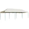 vidaXL Tente de réception pliable 3x9 m Blanc cassé