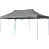 vidaXL Tente de réception pliable 3 x 6 m Anthracite