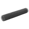 vidaXL Grillage acier et revêtement en PVC 25 x 1 m gris