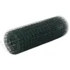 vidaXL Grillage Acier avec revêtement en PVC 10x0,5 m Vert