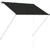 vidaXL Auvent rétractable 150x150 cm Anthracite