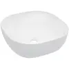 vidaXL Lavabo 42,5x42,5x14,5 cm Céramique Blanc