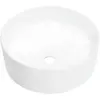 vidaXL Lavabo 36x14 cm Céramique Blanc
